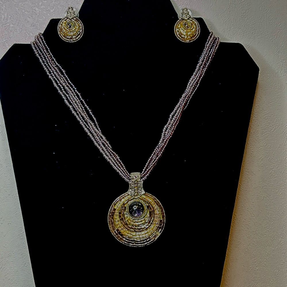 BEST Necklace and Earring Set | Beaded